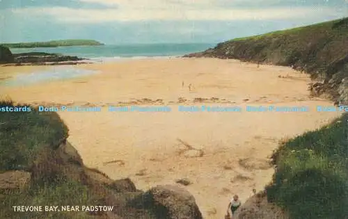 R191287 Trevone Bay bei Padstow. Lachs. Nr 1182c