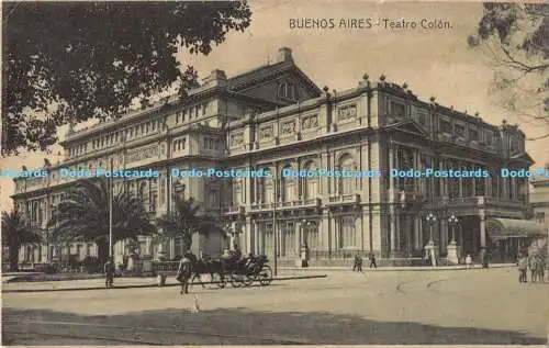 R191330 Buenos Aires. Teatro Colon. E. Berardi