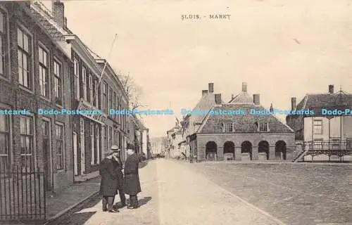 R189925 Sluis. Markt