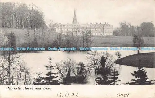 R189937 Petworth House and Lake. Kevis. 1904