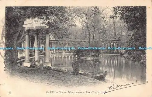 R189946 Paris. Parc Monceau. La Colonnade. 19. B. F