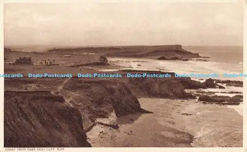 R189961 Coast from Maer High Cliff Bude