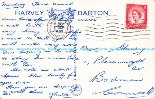 R191448 Butlins Minehead. See fahren bei Nacht. Harvey Barton. 1963