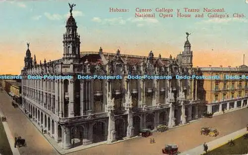 R191478 Habana. National Opera House und Gallegos Club. C. Jordi. Nr. 94