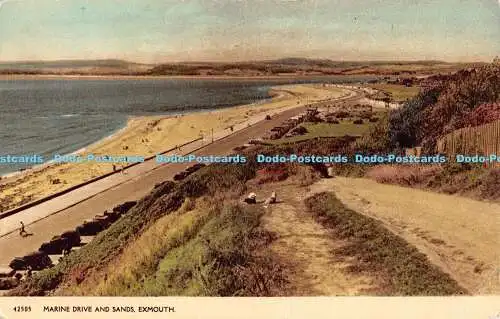 R190057 42505. Marine Drive und Sand. Exmouth. Harvey Barton. 1954