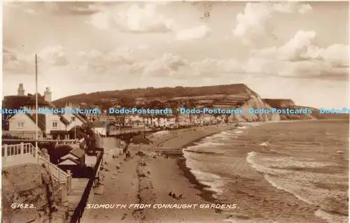 R190068 Sidmouth von Connaught Gardens. Valentinstag. RP