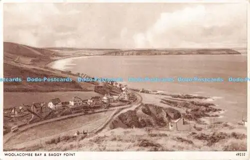 R190084 Woolacombe Bay und Baggy Point. Solograph. E. A. Sweetman