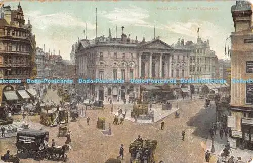 R191613 Piccadilly Circus. London. 1906