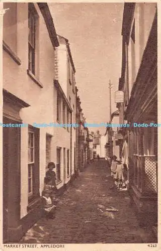 R190225 Market Street. Appledore. 4263. Solograph. E. A. Sweetman