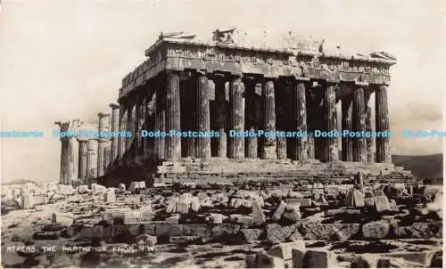 R190235 Athenes. The Parthenon from N. W. Hellenic Society