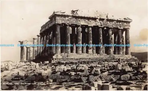 R190236 Athen. Der Parthenon von der N. W. Helenic Society