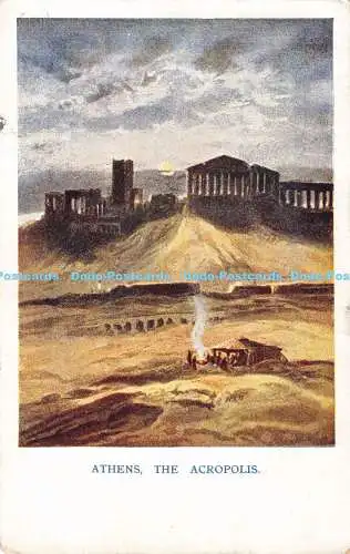 R190238 Athen. Die Akropolis. The Scripture Gift Mission. Francis C. Brading. 1