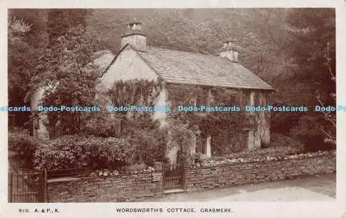 R190325 910. A. und P. K. Wordsworth Cottage. Grasmere. Atkinson und Pollitt. 19