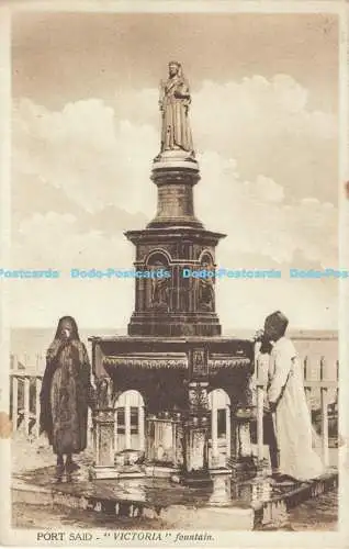 R190334 Port Said. Victoria Brunnen. P. Peridis