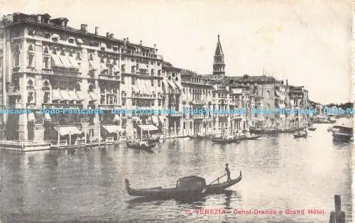 R191745 Venezia. Canal Grande e Grand Hotel