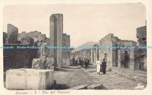 R190335 Pompeji. 5. Via del Vesuvio. Ed. A. Traldi