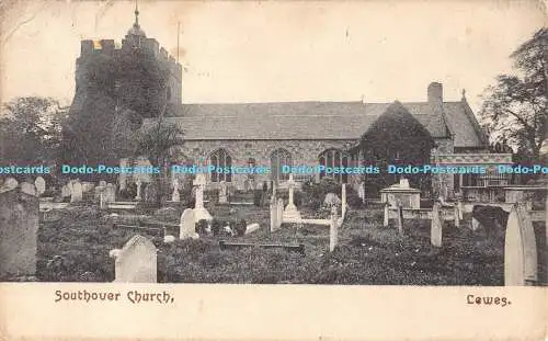 R190350 Southover Church. Lewes. Der Mezzotint. 1907