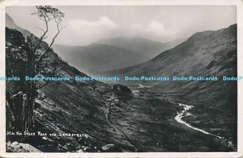 R190357 Der Pfahlpass und Langstrath. Abraham. RP. 1952