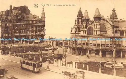 R191773 Ostende. Le Kursaal vu de derriere. Nels. Ern. Thill