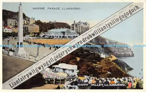 R190382 Marine Parade. Llandudno. Happy Valley. Dennis