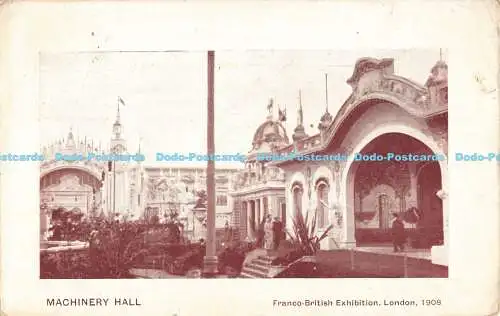 R190386 Maschinenhalle. Franco British Exhibition. London. 1908