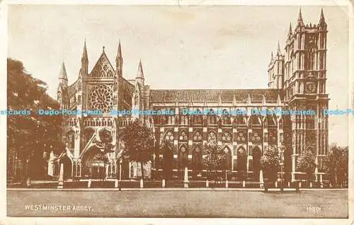 R190387 Westminster Abbey. 16801. Carboton. Valentine