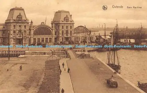 R191829 Nels. Ostende. Gare Maritime. Ern. Thill. Nels