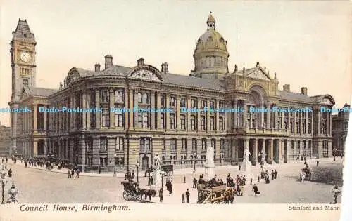 R191849 Ratshaus. Birmingham. Stanford und Mann