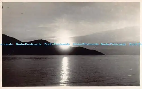 R191909 unbekannter Ort. Berge. Meer. Aqfa. Alte Fotografie. Postkarte