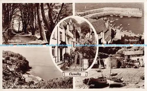 R191918 Clovelly. Englische Serie. Präzision. Multi View