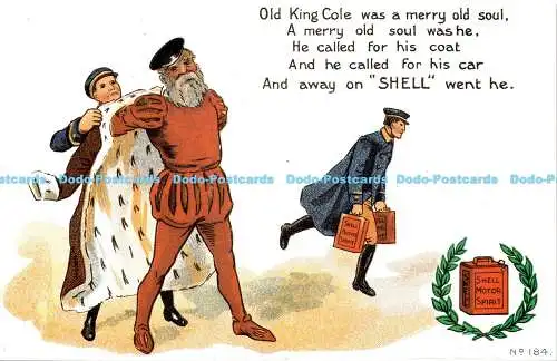 X000170 Old King Cole war eine fröhliche alte Seele. Eine fröhliche alte Seele war er. Shell U.K.