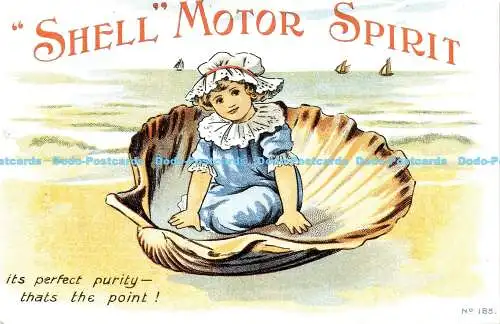 X000174 Seine perfekte Reinheit. darum geht es. Shell U.K. Limited. Nr. 185. 1988