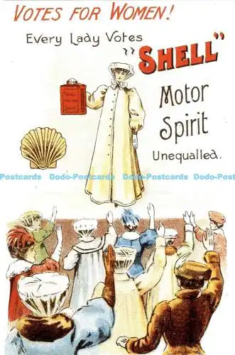 X000203 Stimmen für Frauen. Jede Dame stimmt ab. Shell U.K. Limited. 1988