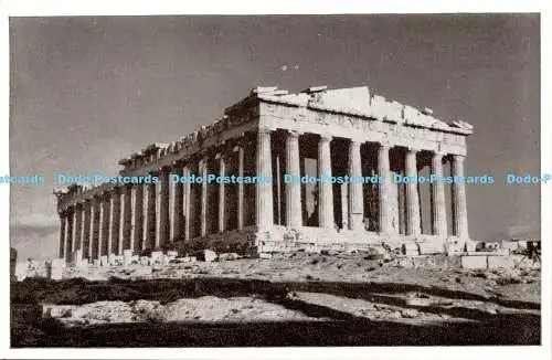 X000216 Athenae. Parthenon. Templa Graeca II. Societas Orbiliana. W. Abel