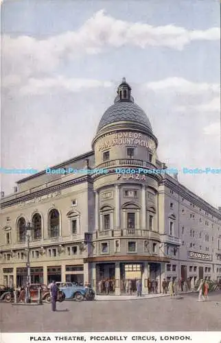 X000230 London. Piccadilly Circus. Plaza Theater