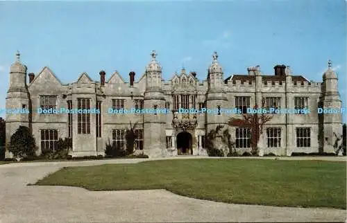 X000236 Suffolk. Hengrave Hall. Jarrold. Cotman Color Serie