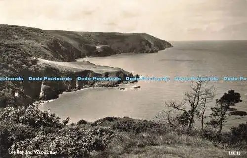 R687350 Lee Bay und Woody Bay. I. Woolverton. Lilywhite