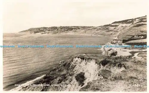 R687362 Charmouth Sands und Lyme Regis. Valentinstag. RP