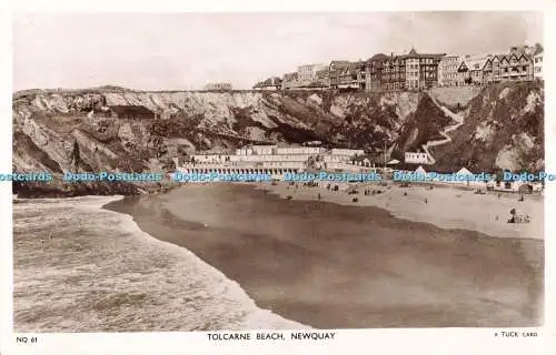 R687371 Newquay. Tolcarne Beach. stecken. RP