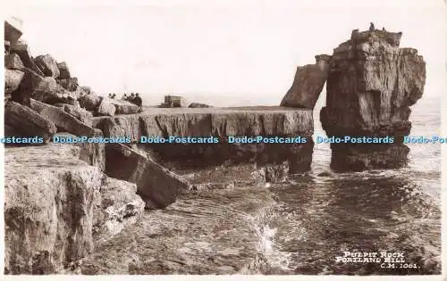 R687409 Portland Bill. Kanzelfelsen. Postkarte