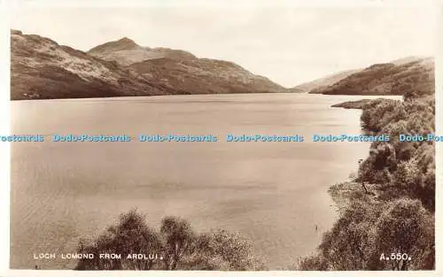 R687425 Loch Lomond von Ardlui. Valentinstag. RP. 1959