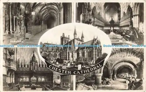 R687464 Chester Cathedral. Kreuzgang. Britische Manufaktur. Multi View