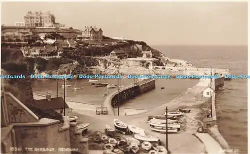 R687488 Newquay. Der Hafen. Richter. 18361