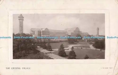 R687493 The Crystal Palace. J. Beagles. Postkarte