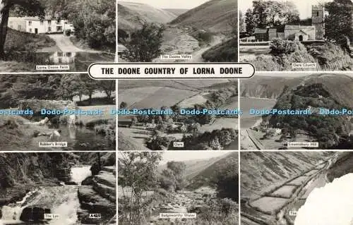 R687494 The Doone Country of Lorna Doone. Ruder. Räuberbrücke. Blackmore Photogr