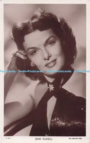 R693930 Jane Russell. 20th Century Fox. Picturegoer Serie. D. 493