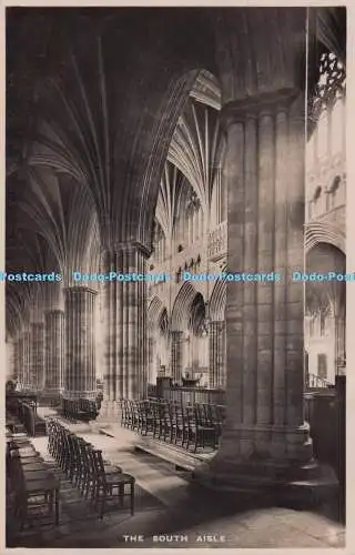 R693980 Kathedrale von Exeter. The South Aisle. Raphael Tuck and Sons. Serie 4. RP