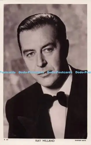 R693981 Ray Milland. Warner Bros. Picturegoer Serie. D. 489