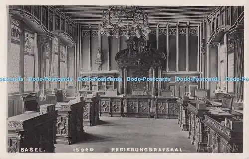 R694022 Basel. Regierungsratsaal. G. Monbaron