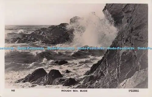 R694077 Bude. Raue See. A. Sampson. RP